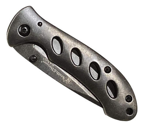 Canivete Smith & Wesson Oasis Sw421 Liner Lock Preto Lavado