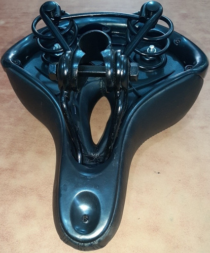 Imagen 7 de 9 de Cojín O Silla Antiprostatica De Resorte Para Bicicleta