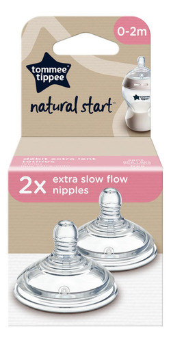 Mamadeiras Tommee Tippee Closer To Nature Extra Slow Flo