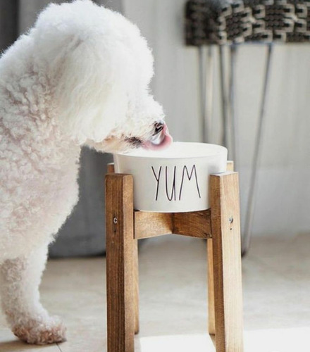 Pedestal Para Comederos Para Mascotas Grandes, Modelo Teo