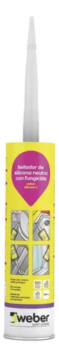 Weber Silicona C Sellador Silicona Neutra Fungicida Cotizac