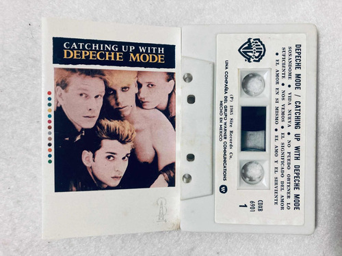 Depeche Mode Catching Up With Cassette Casete Ed Mexico 1985