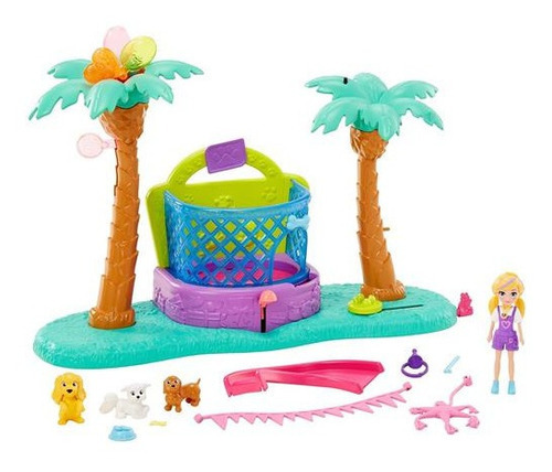 Parque De Diversoes Dos Cachorrinhos Polly - Mattel Gwd80