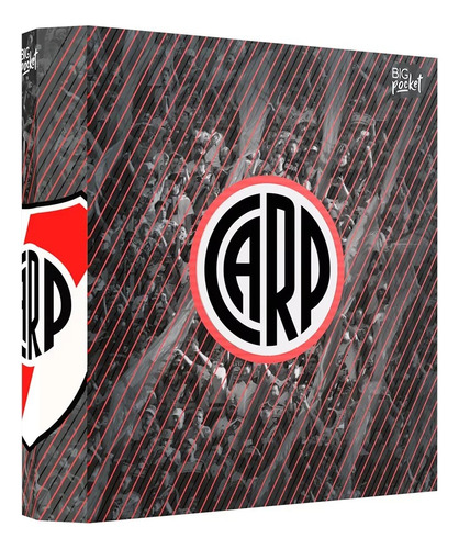 Carpeta N3 Escolar River Plate Legitima 3x40 Ppr Color Rojo Carp