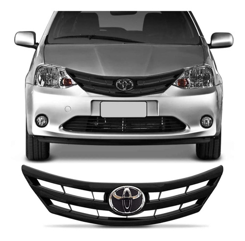 Grade Radiador Etios 2012 2013 2014 2015 2016 Com Emblema 