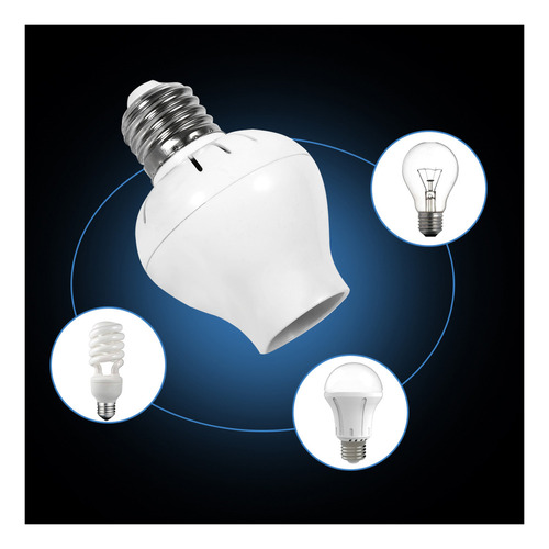 Enchufe De Luz Con Sensor De Movimiento, Adaptador De Bombil