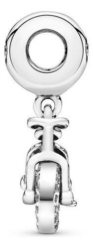 Dije Charm De Plata S925 Compatible Viajes Calidad Premium Bicicleta