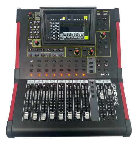 Console Mesa De Som Soundvoice Digital Aurea Md-12 - Bivolt 110V/220V
