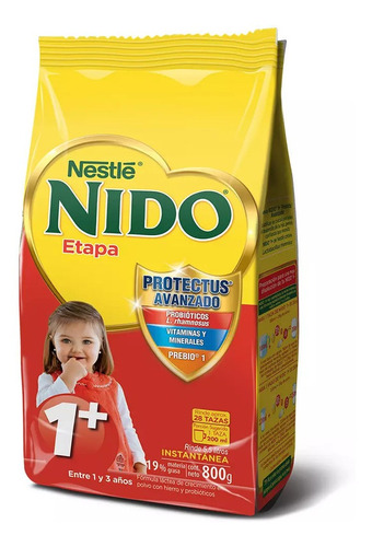 Leche En Polvo Semidescremada 1+protec Nido(2 Unidad)super