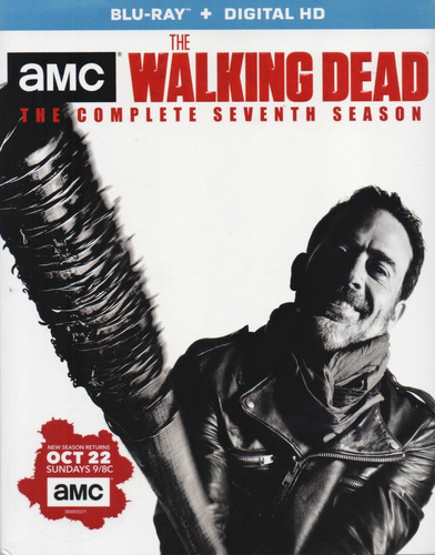 The Walking Dead Temporada 7 Siete Importada Blu-ray
