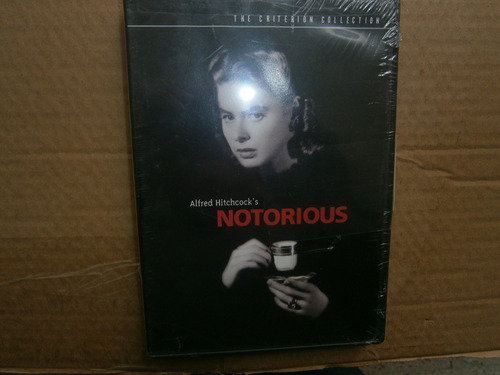 Notorious Dvd Criterion Hitchcock Cary Grant Ingrid Bergman