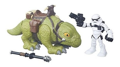 Star Wars Galactic Heroes: Sandtrooper Y Dewback.