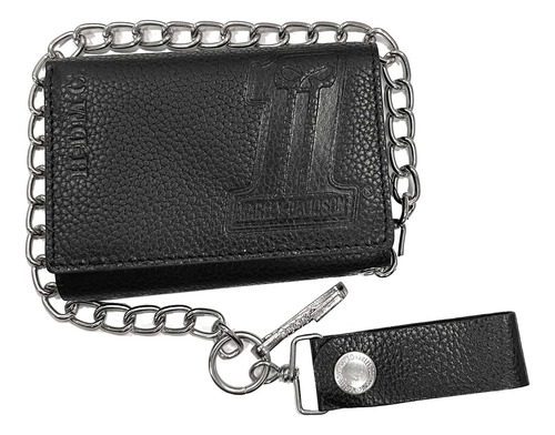 Cartera Mediana Harley-davidson Para Hombre Con Logotipo 1 E