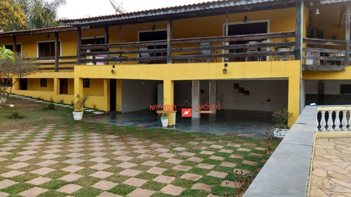 Chácara Com 4 Dormitórios À Venda, 1130 M² Por R$ 750.000,00 - Jardim Estância Brasil - Atibaia/sp - Ch0024