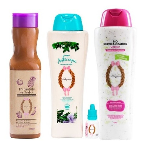 Shampoo Anticaspa Biorepolarizador Frutas Milagros 