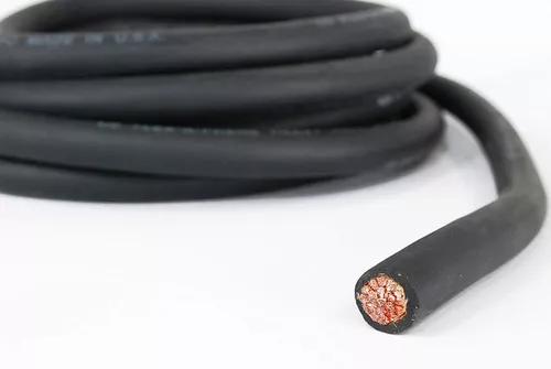 Cable Bateria 1x10 Arranque Rojo / Negro X2mts Øexterior 7mm