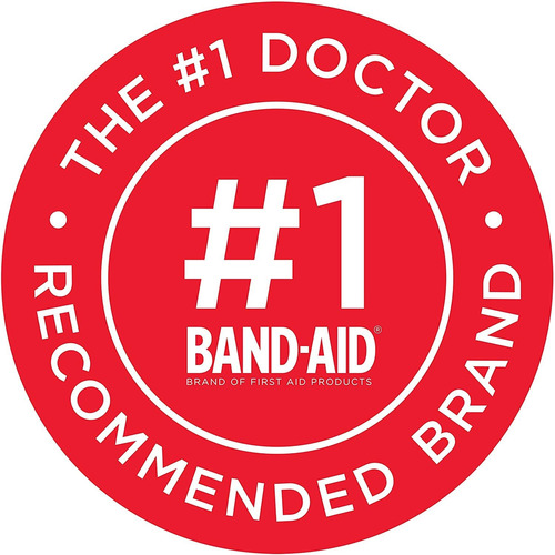 Band-aid Bandas Adhesivas Resistentes Para El Cuidado De Her