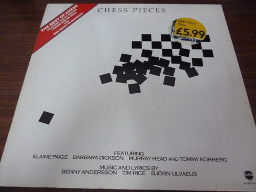 Benny Andersson Tim Rice Björn Ulvaeus Chess Pieces Ggjjzz