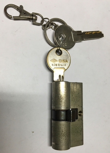 Cilindro Cerradura De Seguridad Cisa M6 2 Llaves (Usado)