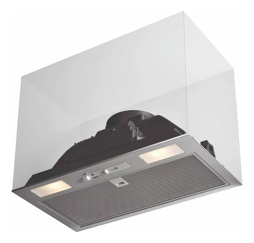 Campana Spar Franke Inca Box Fbi 525 Xs Luz Led Color Gris