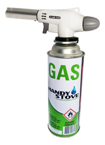 Imagen 1 de 5 de Soplete + Tanque Gas Butano Tuberia Reposteria Joyeria