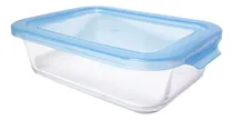 Comprar Bowl Recipiente Rectangular Contenedor Freezer Microondas X1 Color Azul