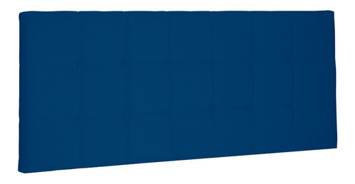 Cabeceira Painel Cama Box Casal Verona 160cm Suede Azul