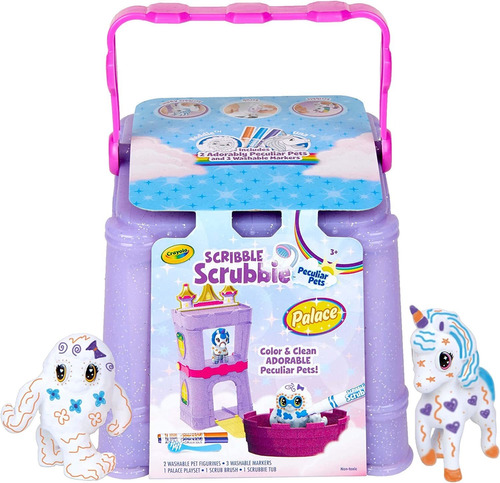 Set De Juego Crayola Scribble Scrubbie Peculiar Pets Palace