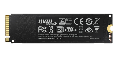 Imagen 3 de 3 de Samsung 970 EVO Plus MZ-V7S1T0B/AM 1 TB - Negro