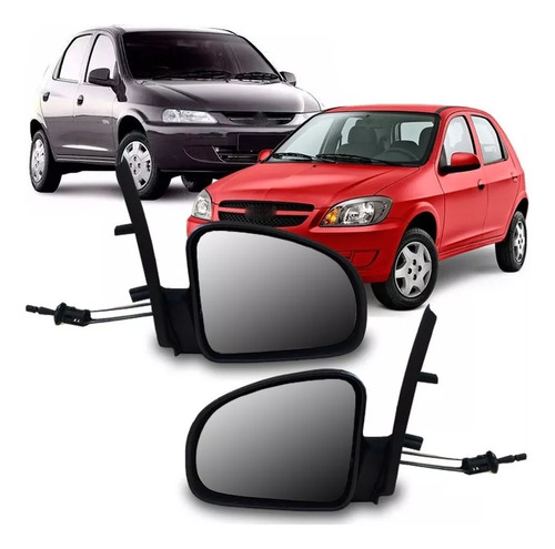 Par Retrovisor Celta 2000 2001 2002 2003 A 2006 Com Controle