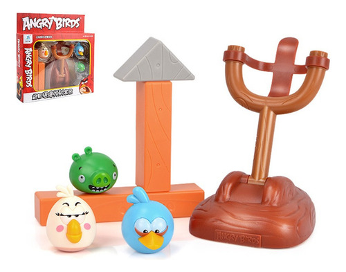 - 7pcs For Niños Slingshot Bird Building Angry Set Catapults