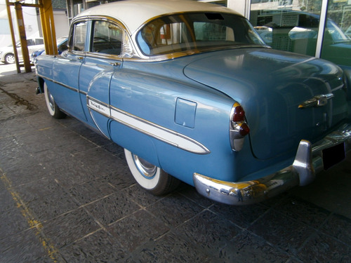 Chevrolet Bel Air 1953 Azul Mt 6 Cilindros