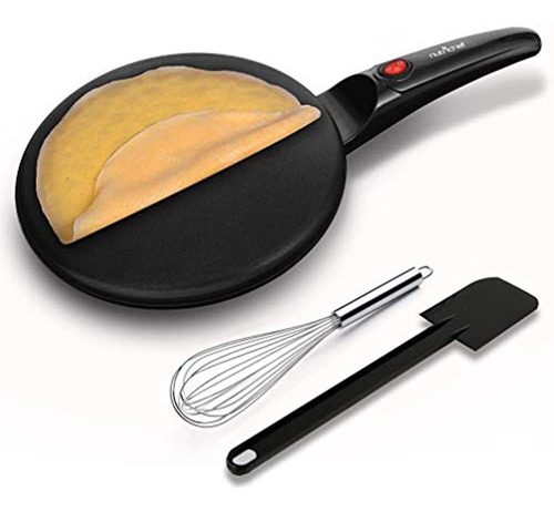 Nutrichef Azpkcrm08 Plancha Electrica Crepe Antiadherente E