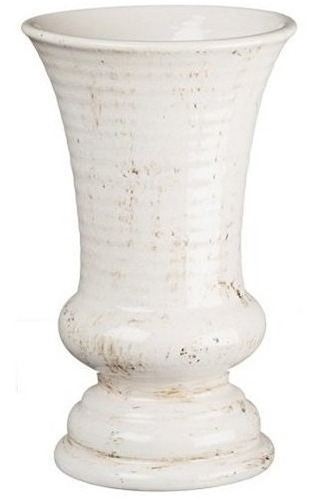 Sullivans Color Blanco Antiguo Urna De Ceramica Impermeable