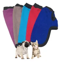Comprar Ropa Abrigo Polar Poncho Capa Buzo Liso Mascotas Talle 2