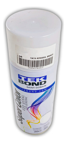 Tinta Em Spray Super Color 350ml Alumínio Tekbond