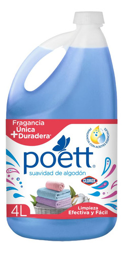 Limpiador Multiusos Aromatizante Suavidad De Algodón 4 L