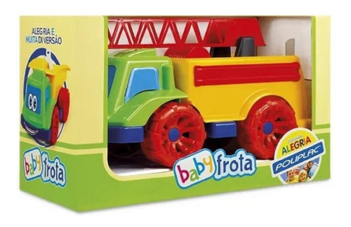 Babyfrota Bombeiros 7096 - Poliplac Cor Unica