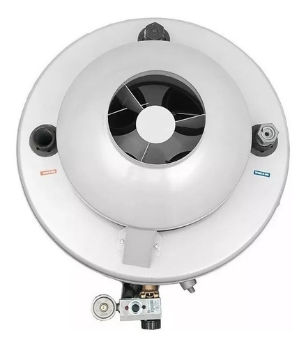 Termotanque multigas Eskabe Acquapiú A4 700 SV M gris plata 40L