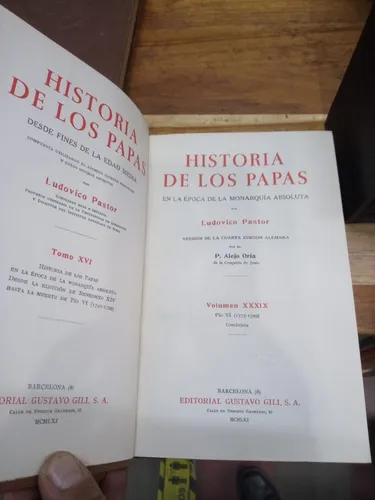 Historia De Los Papas (Usado)