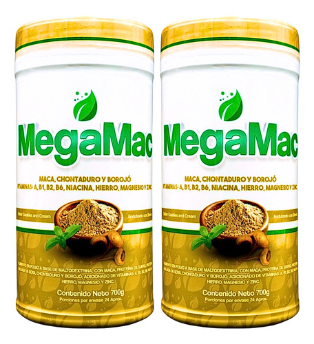 Megamac - Antioxidante Natural - mL a $90