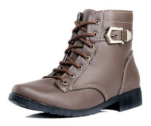 Coturno Bota Feminina Adulta Tratorado Ref516