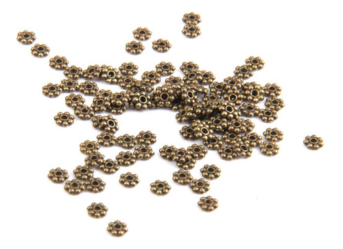Perlas Espaciadoras Perlas Sueltas Bronce