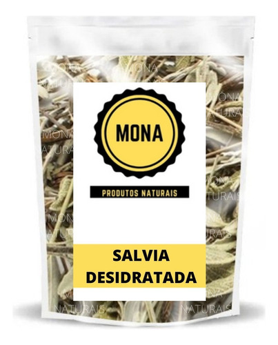 Sálvia Desidratada Em Folhas - 500g - Naturais Mona