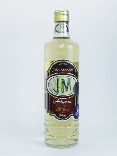 Cachaça João Mendes Amburana 670 Ml