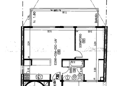 Departamento 2 Ambientes En Venta En Palermo