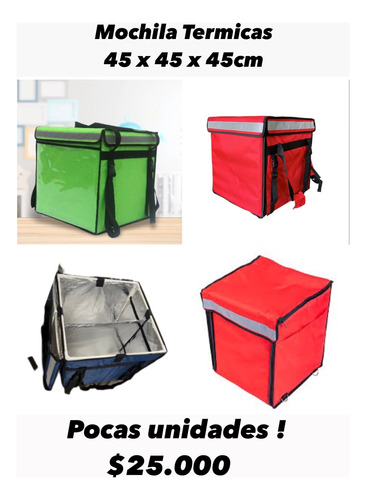 Mochila Térmica Delivery