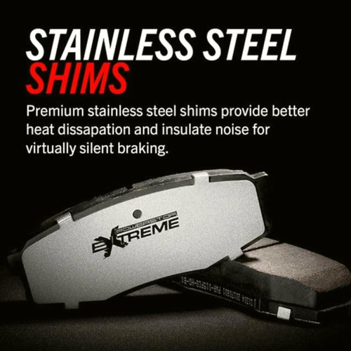 Power Stop Z26-1718 Pastillas De Freno Traseras Z26 Extreme