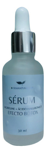 Serum Acido Hialuronico Shanaturals Efecto Botox /sar Tipo de piel Todo tipo de piel