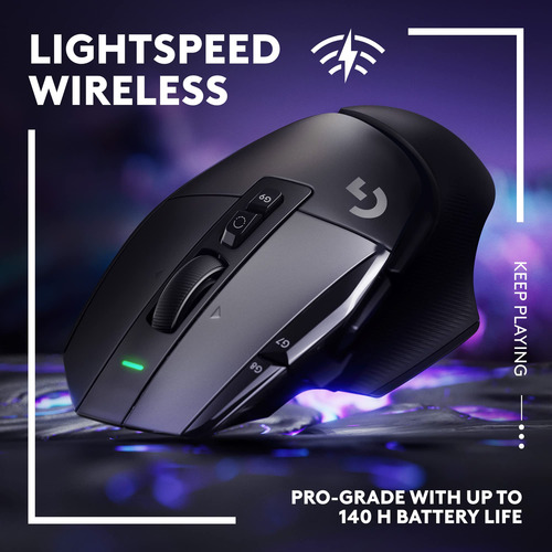 Ratón Inalámbrico Para Juegos Logitech G502 X Lightspeed Bla